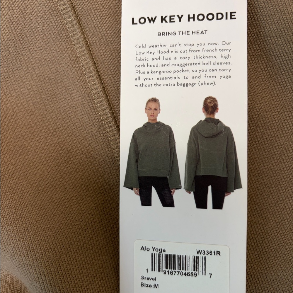 ALO Yoga Low Key Hoodie in Earthy Brown